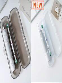 1/2/3 buc cutie de depozitare pentru periuța de dinți electrică de călătorie, cutie portabilă de depozitare pentru pastă de dinți de călătorie, cutie de depozitare simplă, cutie portabilă pentru pastă de dinți, depozitare pentru capete de periuță de dinți, potrivită pentru utilizare zilnică, călătorii, camping, acasă, afaceri, înapoi la școală și alte ocazii. - Multicolor - Vizualizare 22