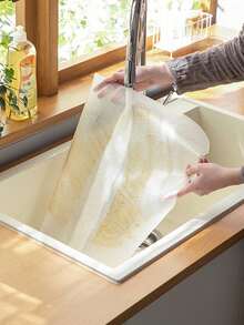 2-Roll Transparent Drawer Pad, EVA Waterproof Non Adhesive Refrigerator Pad, Can Be Used As A Shelf, Cabinet, Kitchen, Desk Pad, Washable, Easy To Cut, And Reusable. - Transparent Dots - View 3