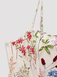 2 Pieces Women's Floral Chiffon Dress & Elegant Romantic Date Outfit Summer Spring - 多色 5 - 查看 7