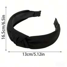 4条装女士黑白豹纹多功能打结发带 - 黑與白 - 查看 5