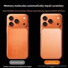 二合一套装，兼容苹果 17 Pro Max/17 Pro，磨砂背膜 + 镜头底膜，超薄裸感，防指纹防刮花，无气泡全覆盖保护膜 - 2磨砂底座+2磨砂後膜 - 查看 4