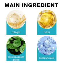 Xioimy 50克10倍视黄醇胶原蛋白面膜，富含透明质酸和积雪草提取物，深层保湿、补水、柔滑肌肤，适合所有肤质。 - 數量 - 查看 3