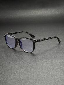 1副男女通用圆形镜框Y2K未来主义透明镜片眼镜 - 彩色 - 查看 3