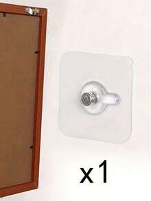 30个现代壁挂式实用挂钩 - 安装简便，强力粘合剂，无需钻孔，防水塑料挂钩，适用于厨房和浴室，可悬挂照片、相框、海报、钟表等。 - 彩色 - 查看 14