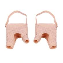 1 Cặp - Miếng ngăn ngón chân thoáng khí, chống trượt, có thể điều chỉnh, dùng để chia ngón chân út của tất nữ. - Màu be - Xem 7