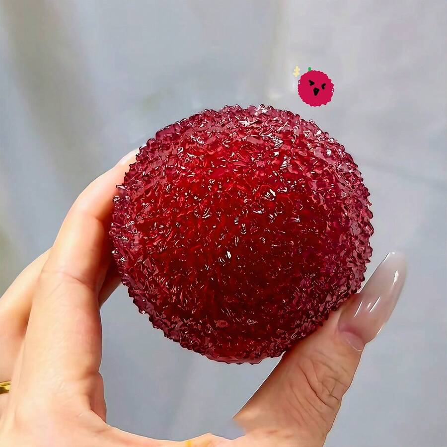 Đồ trang trí bàn làm việc hình quả dâu tằm giúp giảm căng thẳng, mềm mại khi bóp, thích hợp cho văn phòng và nhà. - nhiều màu - Xem 1