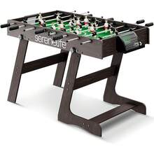 Home Folding Foosball Table - Brown Foldable - View 11