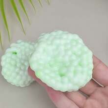 1pc Double Layered Handmade Ice Skin Handmade Ball • Magical Texture Sand Ball Toy • Fun Handmade Ball • Ideal Gift  Adults • Restless Toy • Sharing Gift - 青碧色 - 查看 3