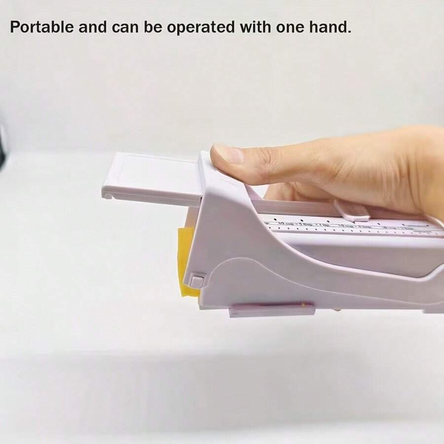 1pc Adjustable Butter Slicer, Kitchen Portion Dispenser, One-Handed Operation - View 1