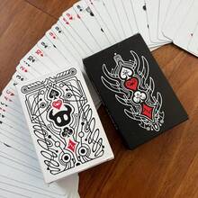 空洞骑士主题黑白卡牌，桌面扑克牌游戏 - 彩色 - 查看 5