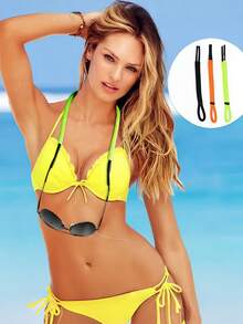 1 Dây đeo kính thể thao chống trượt có thể điều chỉnh - Chất liệu nylon bền, móc treo kính thời trang, dây xích xốp, kiểu treo - Nhiều màu - Xem 6