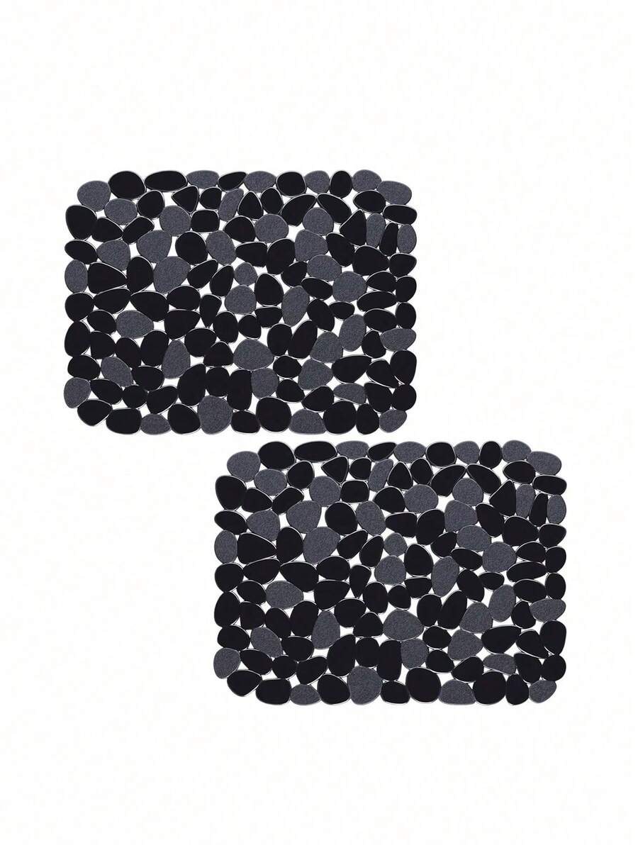 一套厨房水槽保护垫，快速排水垫，水槽底部保护垫，网状水槽洗碗机保护垫，防滑垫，餐具和玻璃器皿沥水垫 - 彩色 - 查看 1