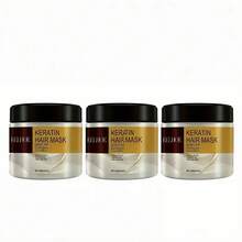 角蛋白滋养发膜 - 改善受损发质，滋润和滋养，增加头发弹性 - 适合男士和女士 - 成人使用 - 护发产品 - 白色 - 查看 11