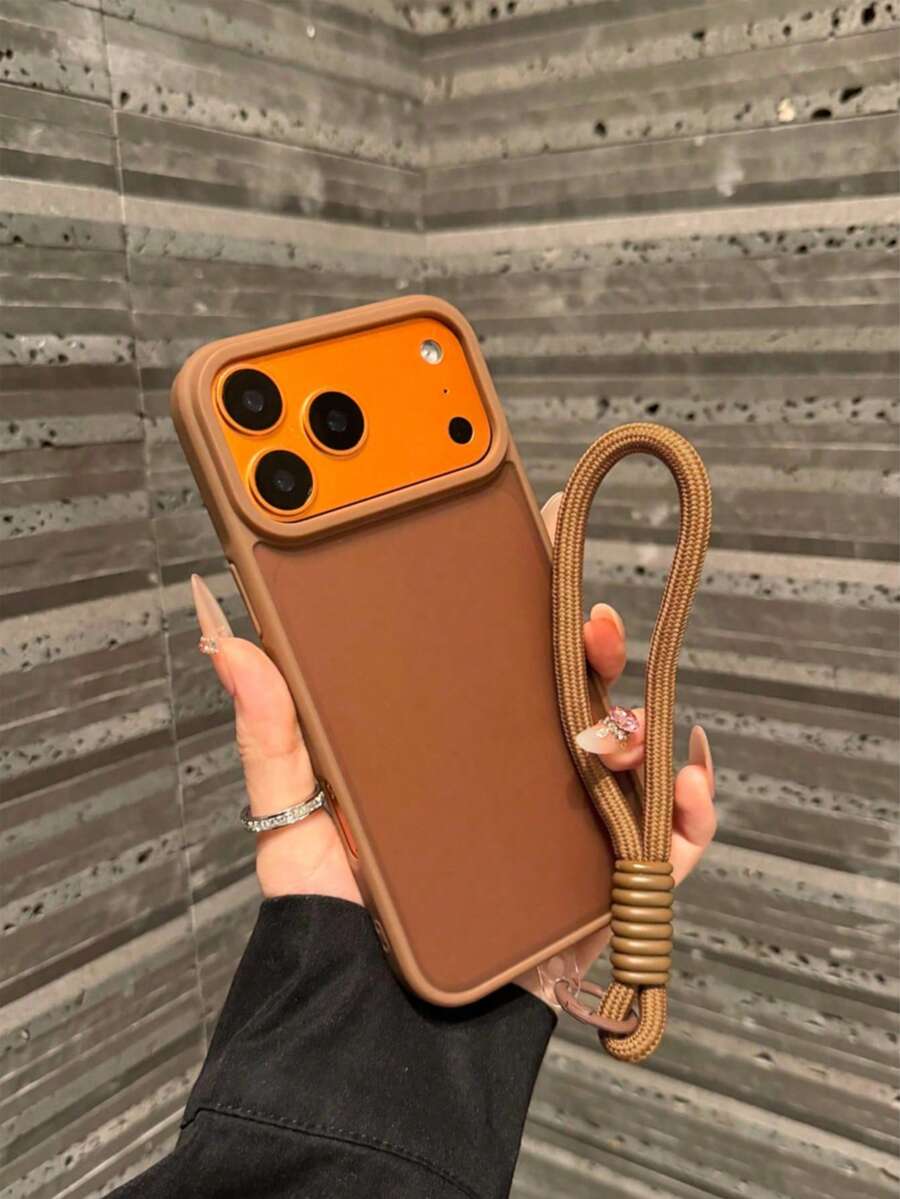 Gantungan Kunci, Tali Gantungan 1 buah Cokelat Pendek Tali Gantungan Lembut Matte Transparan Kompatibel dengan iPhone 17, 17 Pro, 17 Air, 17 Pro Max, 11, 11 Pro, 11 Pro Max, 12, 12 Pro, 12 Pro Max, 13, 13 Pro, 13 Pro Max, 14, 14 Pro, 14 Plus, 14 Pro Max, 15, 15 Pro, 15 Plus, 16, 16 Pro, 16 Pro Max, 16 Plus