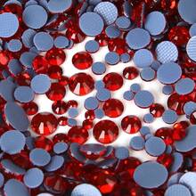 YONGNING SS6-30 Mixed Size Crystal Hot-Melt Transparent Glass Rhinestone Flat Back Decorative Pieces DIY Rhinestone Application For Shoes, Clothing, Hats And Other Daily Items - Mixed Size - View 7