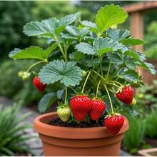 1800Pcs Strawberry Seeds - Non-GMO Heirloom Sweet Berry Seeds For Garden Planting, High Yield, Easy To Grow, Perennial Fruit Plant For Indoor & Outdoor, Pots, Beds, Containers, DIY Edible Garden, Great For Kids & Home Growers - 1800 - 查看 5