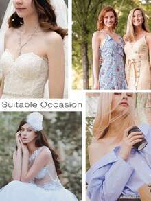 2/1对粘性聚拢文胸，可重复使用无肩带前扣式隐形乳贴，女士内衣及配饰 - 彩色 - 查看 9