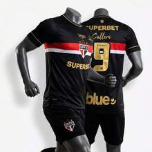 São Paulo Black Jersey - Rogério Seni Edition + Sold - 黑色(SP) - 查看 4