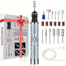 卸甲抛光机，小型指甲油卸除器，家用卸甲油器，指甲修剪剥除工具 - 彩色 - 查看 13