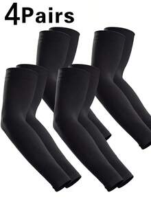 4-Pack Unisex Cooling Arm Sleeves, Sports Compression Sleeves, Suitable For Various Holidays Such As Thanksgiving, Mother's Day, Valentine's Day, And Everyday Gift Giving - A - 查看 13