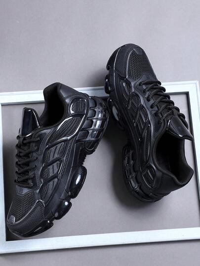 时尚休闲男鞋，经典时尚男士运动鞋系带跑步鞋，个性化男士运动鞋街头休闲鞋