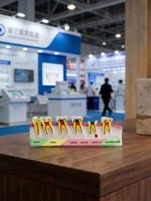 一件装多色新奇牙齿造型摆件，口腔护理主题装饰雕像，创意桌面摆件，办公桌点缀，牙医诊所展示，家居客厅装饰，理想的宰牲节礼物，毕业季惊喜，母亲节独特礼物之选 - 牙齒 - 查看 4