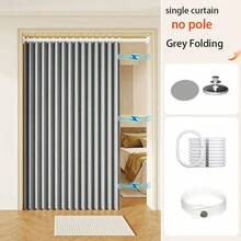 Magnetic Folding Accordion Curtain, Room Divider Curtain Suitable For Bedroom, Living Room - 1PC - View 16