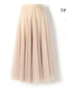 1pc Satin Maxi Dress, Suitable For Ball, Halloween, Cosplay And Party, Available In White, Pink, Burgundy, Light Pink And Bright Pink - Multicolor - View 19