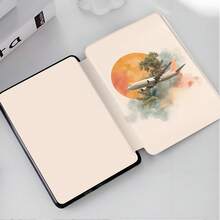 Ốp bảo vệ Kindle hình máy bay, họa tiết hoàng hôn kỳ nghỉ, tương thích với Kindle Paperwhite thế hệ 5/6/7, Paperwhite thế hệ 10/11/12, Kindle (Colorsoft)/10/11/12 và các mẫu phổ biến khác, phụ kiện Kindle. - Nhiều màu - Xem 4