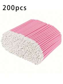 500pcs Disposable Lip Gloss Wands, Professional Makeup Tools For Lashes And Lips, Include Mini Comb, Eyebrow Brush, Lip Gloss Applicator - Odorless Material, Suitable For All Light Skin Tones, Essential For Beauty Salons, Portable Travel Brushes, Scentless Material, Lash Brush Set, Salon Expert, Beauty Enthusiasts - Style 1 - View 9