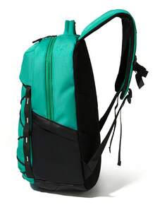 Men's Outdoor Hiking Backpack, Large Capacity Travel Bag With Laptop Compartment - Green - View 4
