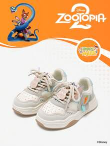 Disney Sản phẩm hợp tác độc quyền với Zootopia 2 | Một đôi giày bệt trẻ em, phù hợp cho các hoạt động thể thao, vui chơi ngoài trời và các dịp lễ hội hàng ngày, ôm sát chân, chống trơn trượt, chống mài mòn, thoáng khí. - Màu xanh lam - Xem 1