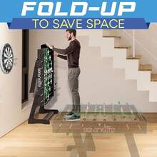 Home Folding Foosball Table - Brown Foldable - View 4