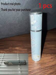 1 chai thủy tinh xịt nước hoa du lịch cao cấp in hoa bằng da cừu 10ML - Nhiều màu - Xem 7