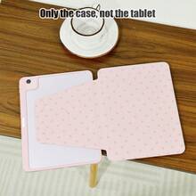 1 tấm lót bàn bằng da PU màu hồng họa tiết ngôi sao, có chân đế xoay 360°, khe cắm bút tích hợp, chức năng tự động tắt/mở màn hình, thích hợp làm quà tặng cho mùa tựu trường, ngày Valentine và các dịp lễ khác. - Nhiều màu - Xem 5