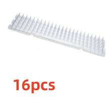 Piquets anti-oiseaux et anti-chats en plastique transparent pour l'extérieur, avec des clous de protection étendus, universels pour une utilisation intérieure et extérieure, repoussent efficacement les pigeons, les écureuils et autres animaux, fournissent un tapis de piquets anti-chats fiable, améliorent la . - Multicolore - Voir 9