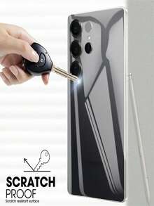1 عبوة فيلم هيدروجيل تغطية كاملة للظهر متوافق مع سامسونج جالاكسي S26 Ultra S24 S25 Edge S23 S22 Ultra Plus ظهر + فيلم جانبي - شفاف - مشاهدة 7