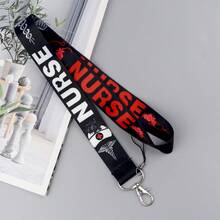 1pc Nurse ID Badge Holder Lanyard, Suitable For Hanging Work ID, Keys And Access Cards, Suitable For Professionals Such As Doctors - Single Piece - View 8