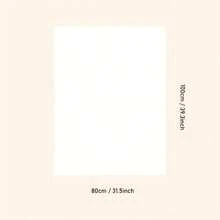 1pc Soft Baby Blanket With Cartoon Bear Pattern, Comfortable Infant Swaddle - Multicolor - View 4