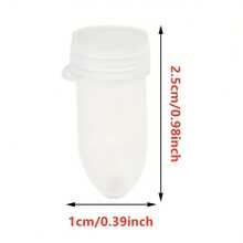 100/50/20/5pcs Sample Bottles, Test Tube Mini Bottles, Storage Containers, Translucent Mini Q Caps, Small Mini Cosmetics Containers For Nail, Jewelry, Foundation Make-Up And Lipstick - View 5