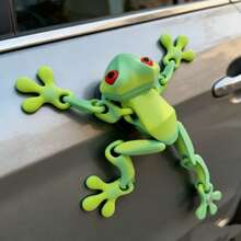 1pc New Advanced Technology 3D Printed Magnetic Frog Fridge Magnet, Movable Joints, Glow-In-The-Dark Dragon, Ideal For Interaction, Friendship, Home, Hot Selling, Perfect Gift For Boyfriend, Girlfriend, Birthday, Party, Unisex - Multicolor - View 5