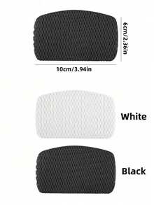 2/4pcs Mesh Sneaker Heel Grips, Self-Adhesive Shoe Heel Protectors, Sports Shoes Heel Care Products,Shoe Rack,Storage Saver,Outdoor,Garden,Travel Essential,Portable,Beach Essential,Graduation Season,Commencement,Graduation Ceremony,Graduation Gift,Graduation Present,Graduation Gift,Graduation Present,Congrats Grad,Congratulations Graduate,Valedictorian,Finish School,Graduation Party - Rectangle - View 2