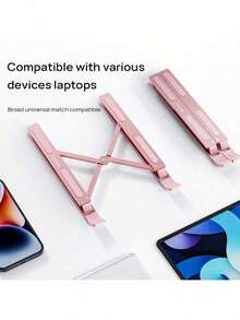 Lenovo ZJA3 人體工學筆記型電腦支架 鋁合金升降可調 穩固支撐 高度可調式 可散熱 緩解辦公久坐疲勞 - 查看 10