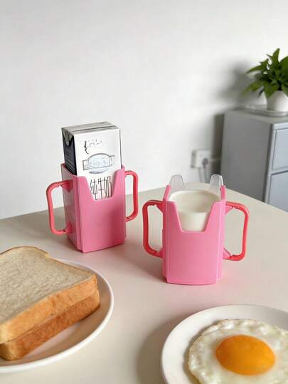 Student Milk Cup Sleeve, Spill-Proof Portable Protective Cover For School