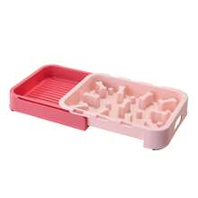 1个宠物慢食碗防溢双碗食物水碟 - 200ml - 查看 10