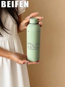 1 bình nước 500ml/17oz dòng Starry Shining, cốc miệng nhỏ, bình giữ nhiệt hai lớp bằng thép không gỉ, bình chân không, thích hợp cho du lịch & hoạt động ngoài trời, văn phòng, phòng tập thể dục, đi làm, cốc cà phê, cốc đáy phẳng, cốc trên xe hơi, đồ uống dùng được cả bốn mùa, quà tặng tựu trường, quà sinh nhật, quà tặng ngày lễ. - Nhiều màu - Xem 15