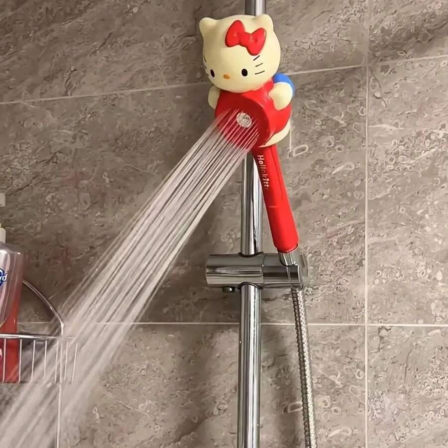 Bộ vòi sen cầm tay điều chỉnh được hình Hello Kitty của Sanrio dành cho nữ, thích hợp sử dụng hàng ngày trong phòng tắm. Quà tặng đồ chơi hoạt hình dễ thương Kawaii cho các dịp lễ. - Nhiều kiểu dáng - Xem 1