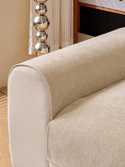 1件装四季通用沙发垫套，现代简约防滑沙发座垫，防尘可水洗，柔软不褪色，宠物友好，适用于卧室、办公室、客厅组合家具，L型沙发和1/2/3/4座沙发