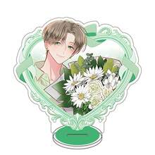 Acrylic Anime Standee, "Today's Love" Heart-Shaped Standee, Collectible Anime Merchandise - Multicolor - View 13