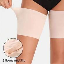 2件装男女通用大腿内侧防摩擦护套，运动健身紧身压缩腿套 - 彩色 - 查看 7